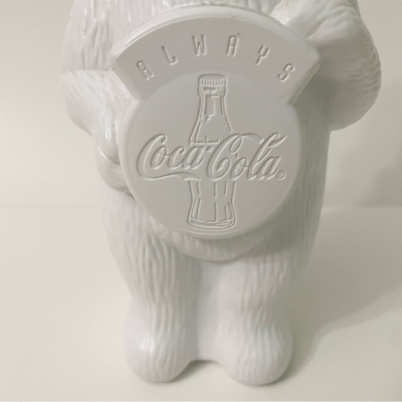 Vintage Always Coca-Cola Polar Bear Plastic Collector’s Drinking Cup With Straw - Picture 6 of 16